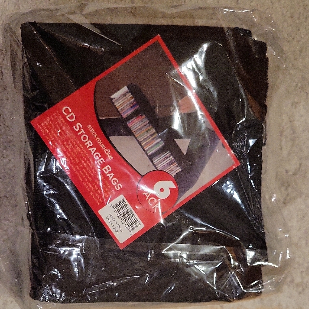 CD Storage Bags - Black